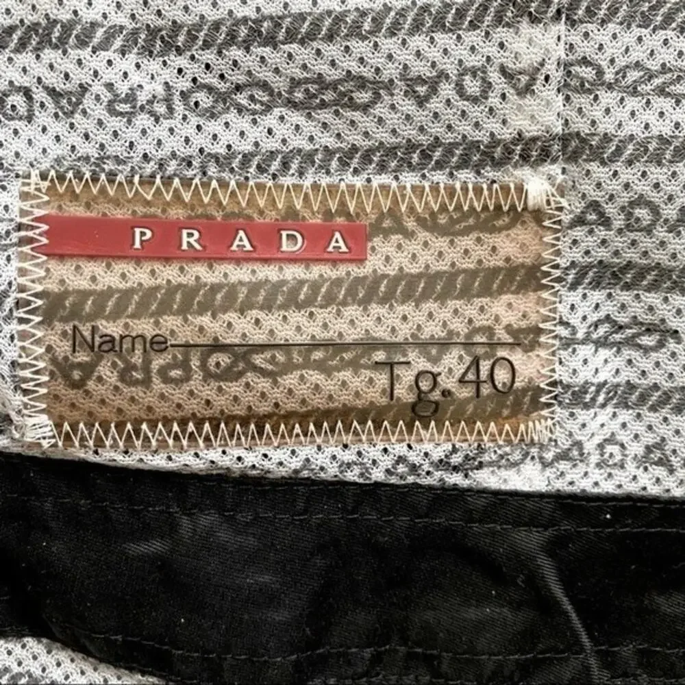 Prada Vintage Nylon Windbreaker Jacket Size S